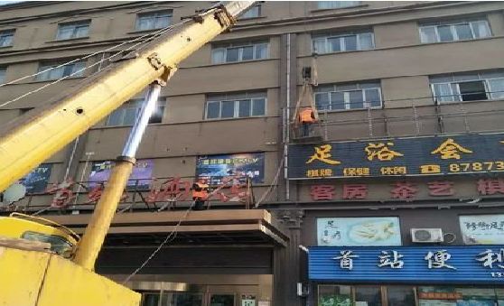 米易安装较高的门店招牌有什么好的方法？